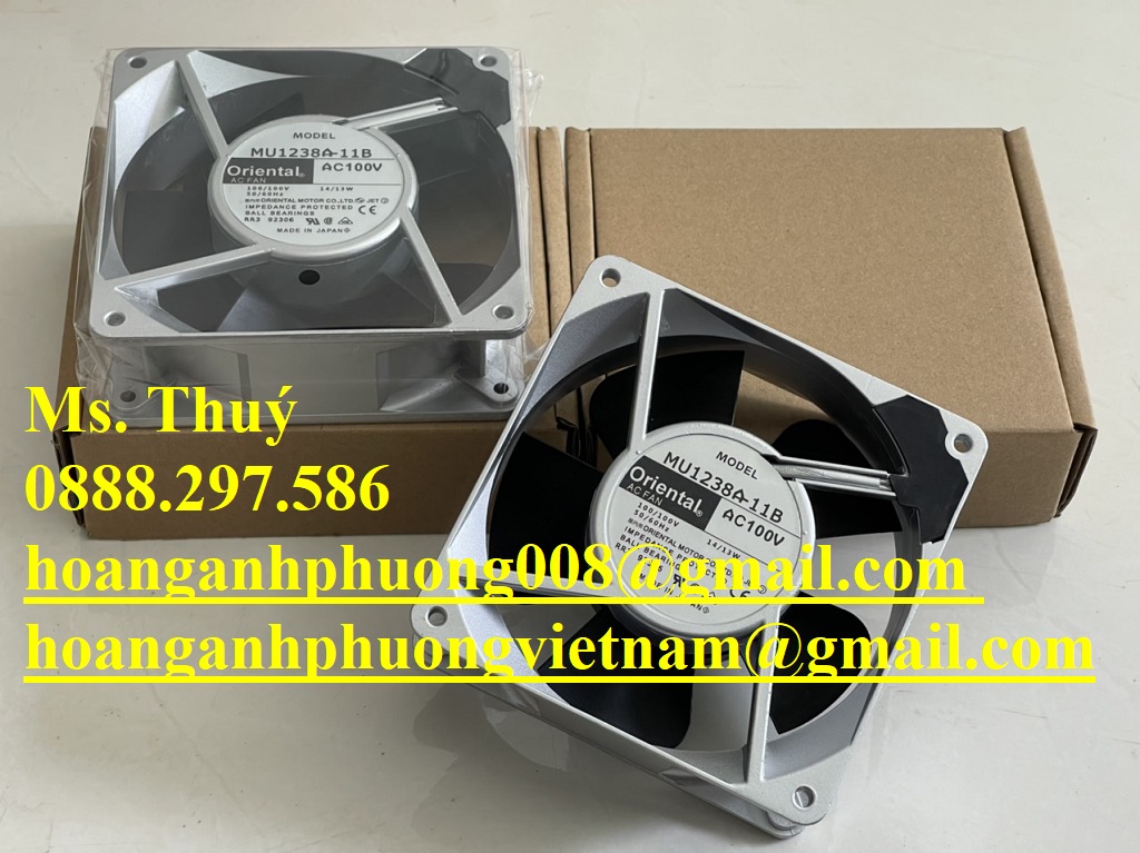 Oriential MU1238A-11B AC100V - Quạt tản nhiệt - Japan